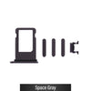 SIM Card Tray and Side Button for iPhone 8 / SE (2020)-Space Gray