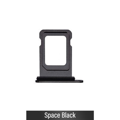 Single SIM Card Tray for iPhone 14 Pro / 14 Pro Max-Space Black OEM