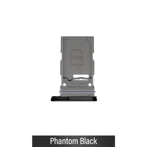Single SIM Card Tray for Samsung Galaxy S23 S911B / S23 Plus S916B-Phantom Black