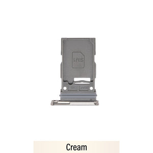 Single SIM Card Tray for Samsung Galaxy S23 S911B / S23 Plus S916B-Cream