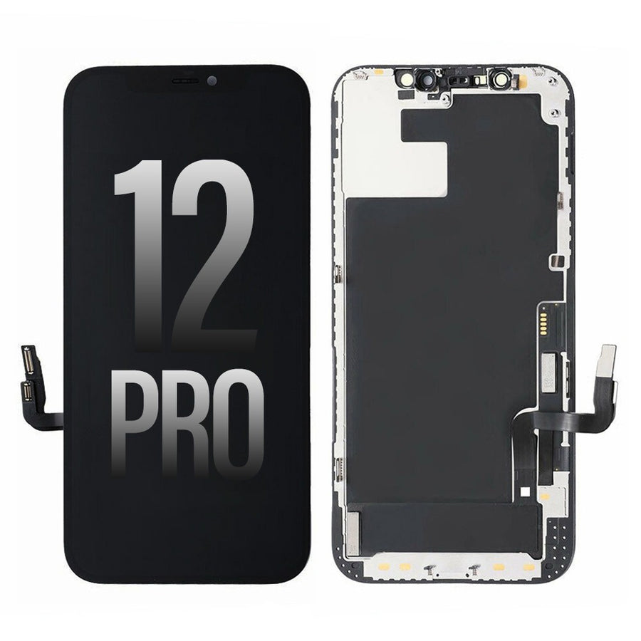 OLED Assembly for iPhone 12 / 12 Pro Screen Replacement (Compatible for IC chip transfer)