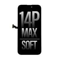 BQ7 Soft OLED Assembly for iPhone 13 Pro | 11 Pro Max | 12 | 12 Pro | 12 Pro Max | 13 Pro Max | 13 | 14 Plus | 14 Pro Max | 14 Pro | 14 | 15 Plus | 15 Pro | 15 | 15 Pro Max | XS | XS Max Screen Replacement (Compatible for IC chip transfer)