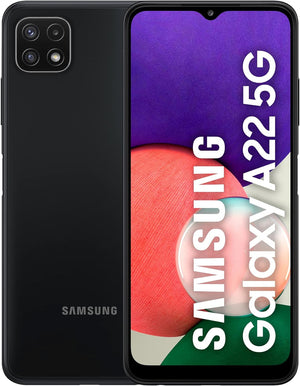 Samsung Galaxy A22 5G 128GB Black Good Condition Used