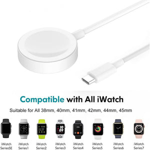 Apple Watch Magnetic Fast Charger To USB-C Cable (1m)