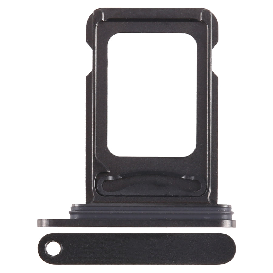 Single SIM Card Tray for iPhone 15 Pro / 15 Pro Max-Black