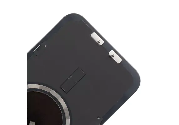 Brown Rear Cover Glass with Camera Lens Glass and Magsafe Magnet for iPhone 15 Pro-Black Titanium