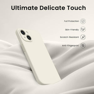 Silicone Gel Rubber Case Full Body Protective Case for IPHONE 15 Plus/Pro/Pro Max