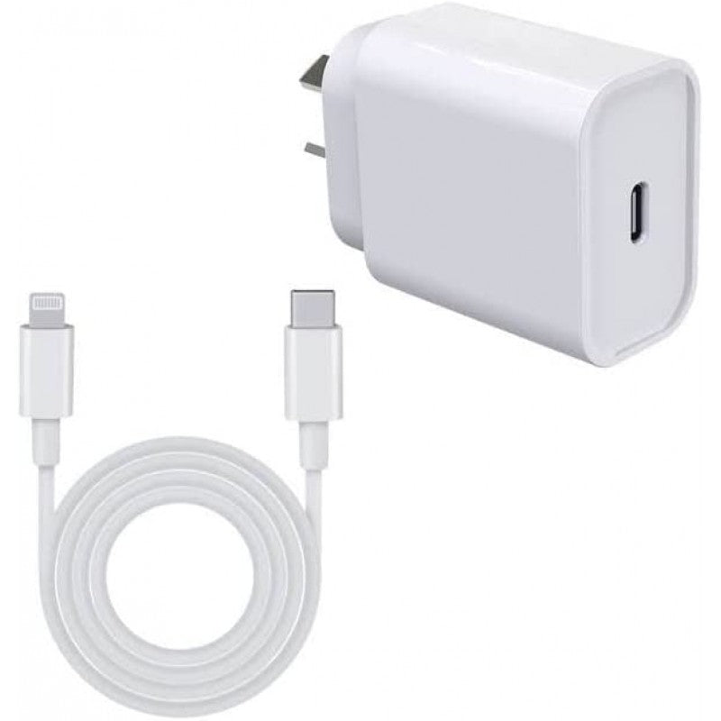 Pbuddy IPhone 12 13 14 Charger【MFi Certified} 20W PD USB C Wall Charger With 3FT 3A Super Fast Charging Cable For IPhone 13/14 Pro Max/12/12 Mini/Pro Max/11 Pro Max/Xs Max/XR/X, IPad