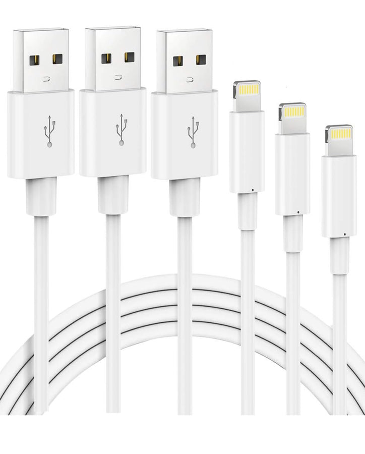 Pbuddy Lightning Cable MFi Certified iPhone Charger Cable, 3Pack 1M 2M 3M Long Lightning to USB A Cable iPhone Cord Compatible with iPhone 14 Plus 13 12 11 Mini Pro Max Pro Xs X 8 Plus 7Plus iPad