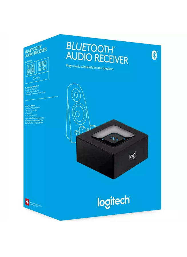 Logitech Bluetooth Audio Adapter Receiver For Speakers Wireless Converter