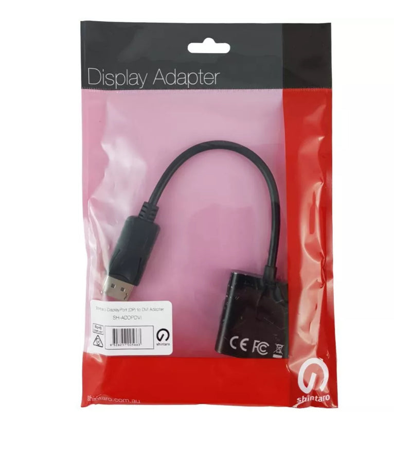 DisplayPort DP Male to DVI Female Adapter Cable Converter for Laptop,PC,Desktop