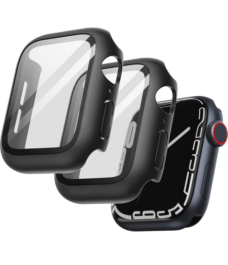 Pbuddy iwatch case Full Cover Screen Protector Smart Watch (2 pack Smart Watch Protector)