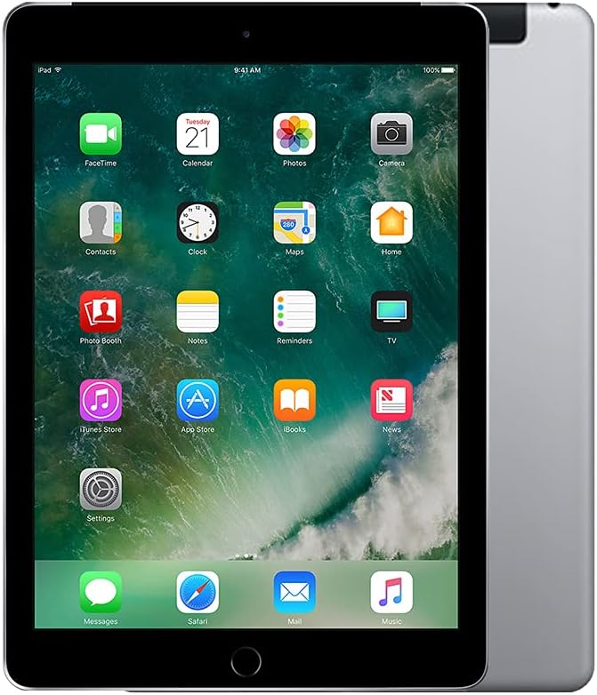 Apple Ipad 6th Gen 128GB Wifi + Cellular Space Grey Good Condition