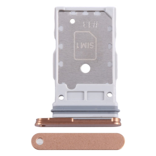 Single SIM Card Tray for Samsung Galaxy S24 / S24 Plus-Sandstone Orange
