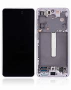 Samsung Galaxy S21 FE 5G G990 OLED Screen Replacement Digitizer with Frame-Lavender