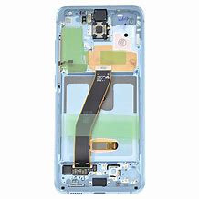 OLED Screen Replacement Digitizer With Frame For Samsung Galaxy S20 G980F-Cloud Blue