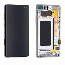 Samsung Galaxy S10 OLED Screen Replacement Digitizer with Frame G973F-Prism White