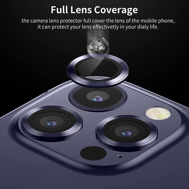 PBuddy 14 PRo Max Camera Lens Protector Individual Metal Anti Scratch HD Clear Case Friendly Tempered Glass Camera Cover 1 Set