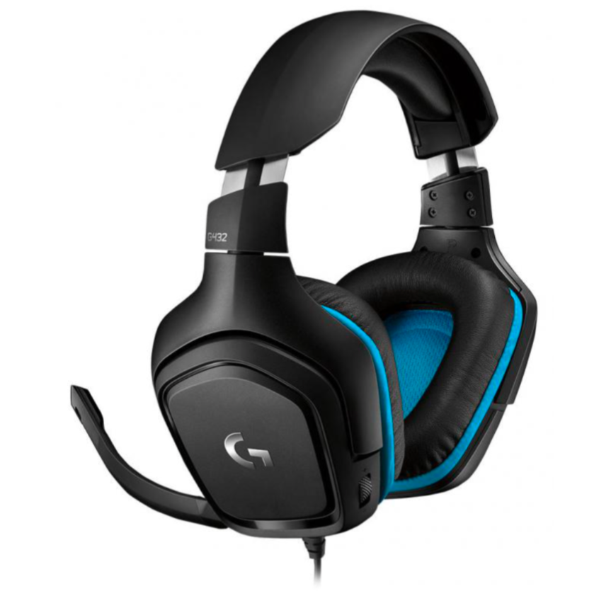 Logitech G432 7.1 Surround Sound Gaming Headset