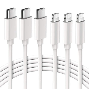 Pbuddy Short cable Type C to Lightning 20CM White