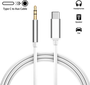 USB C to 3.5mm Aux Cable Male to Male Type C to 3.5mm Stereo Audio Car Aux Cables Headphones Adapter for All Type c Devices
