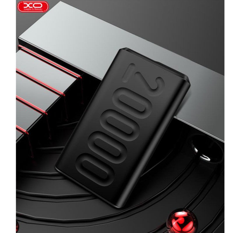 XO POWER BANK DISPLAY PORTABLE PB72 20000mAh Charging Cable Portable External Battery For Mobile Phones