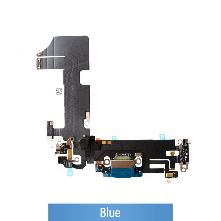 Red Charging Port for iPhone 13-Blue