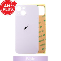 AMPLUS Rear Glass Replacement for iPhone 14 (Camera Frame Aseembly by Factory)