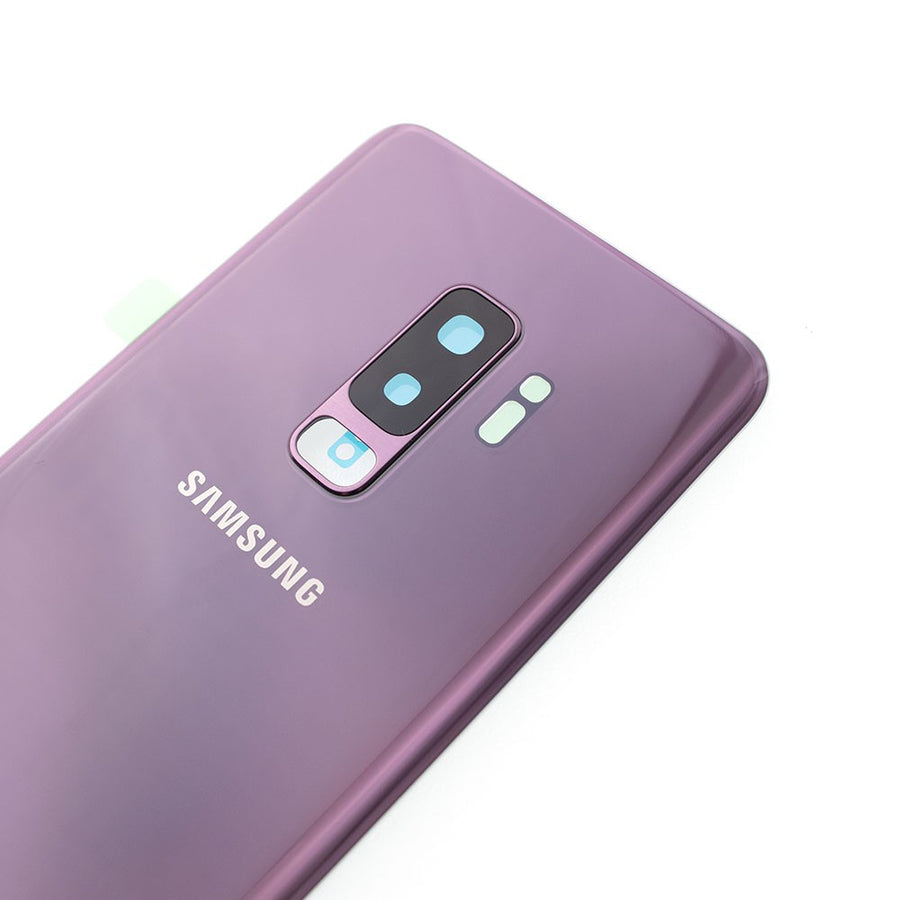 Red Rear Cover Glass For Samsung Galaxy S9 Plus G965F (Improved Quality)-Purple