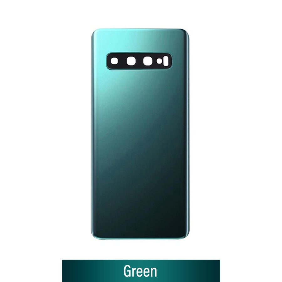 Red Rear Cover Glass For Samsung Galaxy S10 G973F-Green