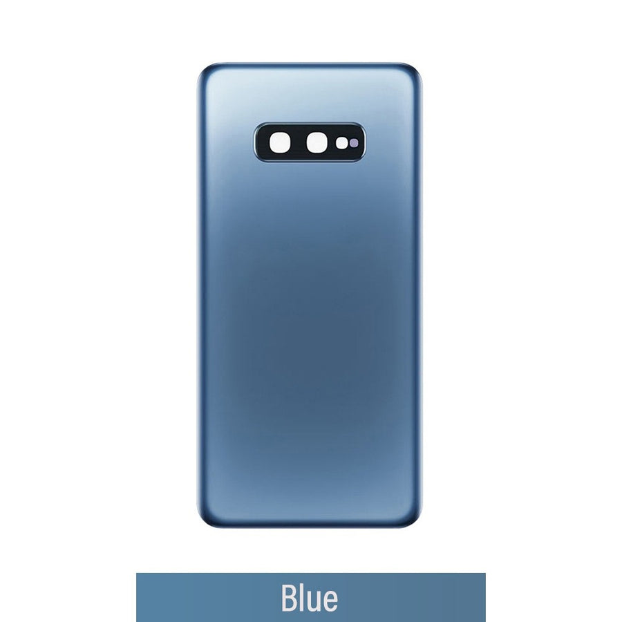 Red Rear Cover Glass For Samsung Galaxy S10 E G970F-Blue