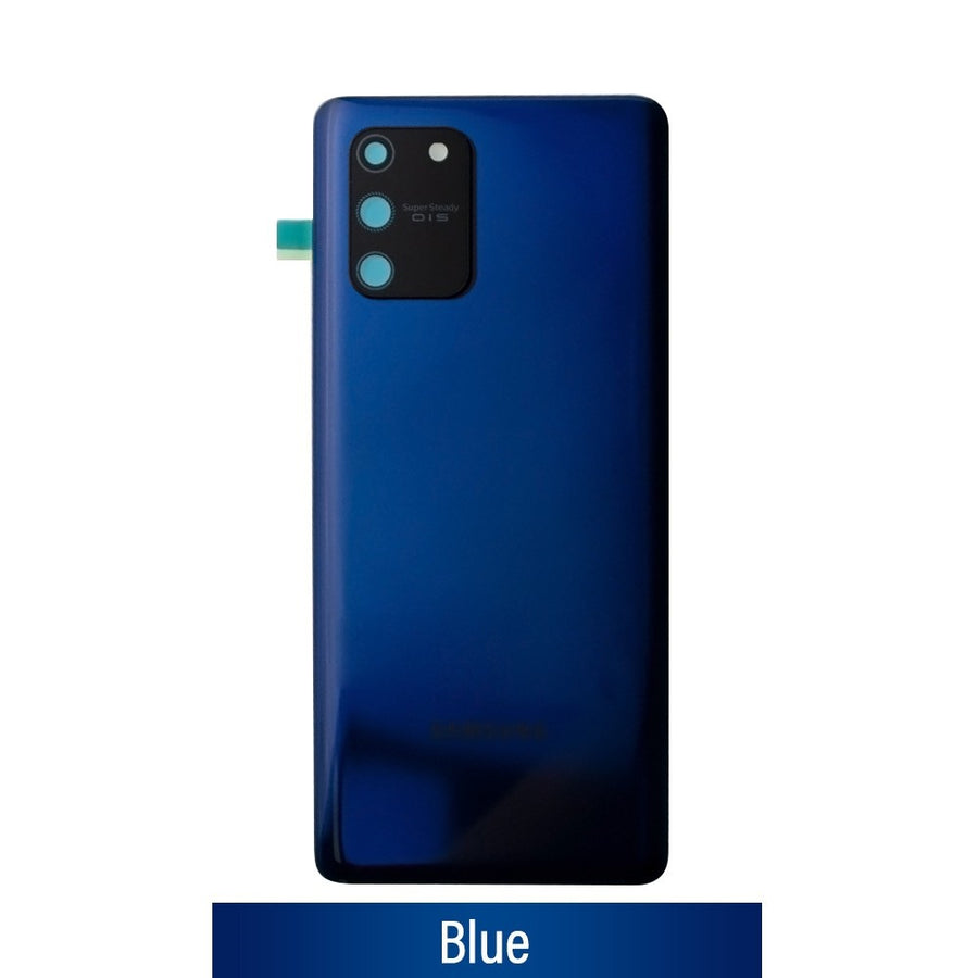 Red Rear Cover Glass For Samsung Galaxy S10 Lite G770F-Blue