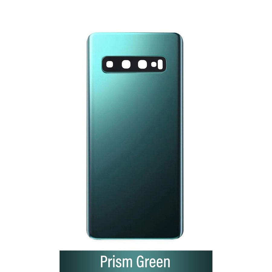 Red Rear Cover Glass For Samsung Galaxy S10 Plus G975F-Prism Green