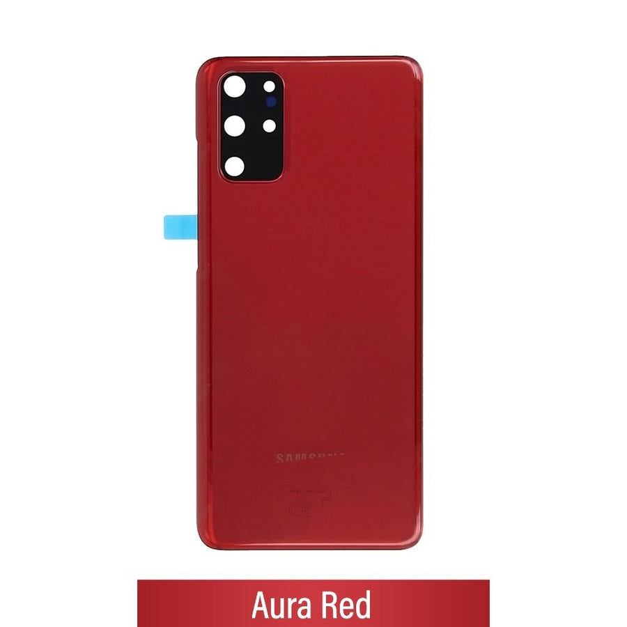 Red Rear Cover Glass For Samsung Galaxy S20 Plus G985F-Aura Red