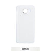 Red Rear Cover Glass For Samsung Galaxy S6 Edge G925F-White