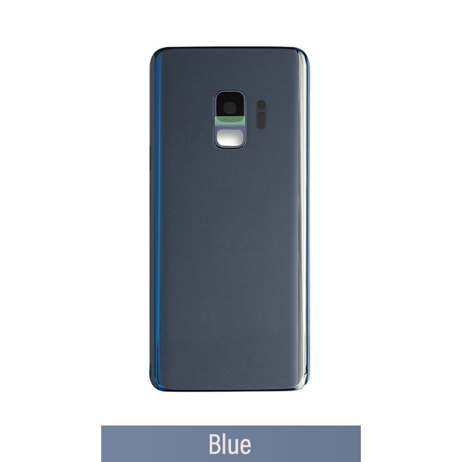 Red Rear Cover Glass For Samsung Galaxy S9 G960F-Blue