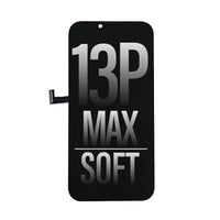 BQ7 Soft OLED Assembly for iPhone 13 Pro | 11 Pro Max | 12 | 12 Pro | 12 Pro Max | 13 Pro Max | 13 | 14 Plus | 14 Pro Max | 14 Pro | 14 | 15 Plus | 15 Pro | 15 | 15 Pro Max | XS | XS Max Screen Replacement (Compatible for IC chip transfer)