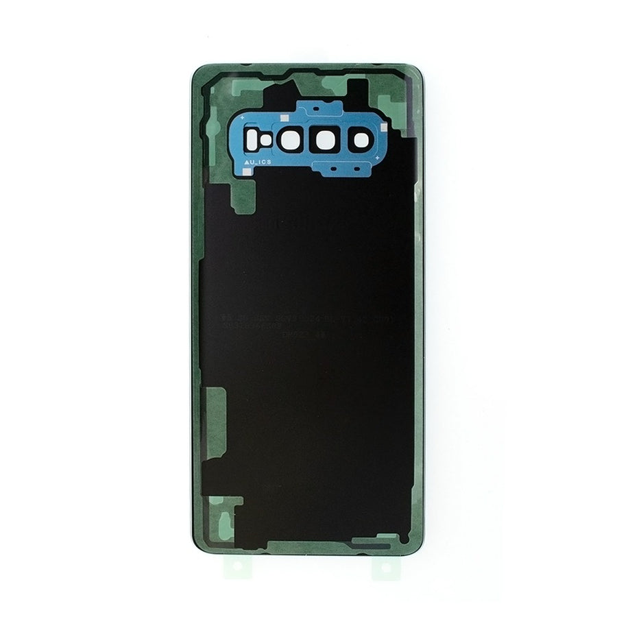 Brown Rear Cover Glass For Samsung Galaxy S10 Plus G975F-Prism Blue