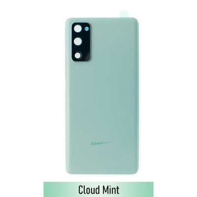 Brown Rear Cover Glass For Samsung Galaxy S20 FE / 5G (G780 / G781)-Cloud Mint