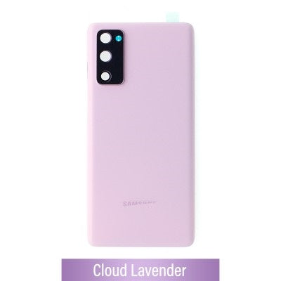 Brown Rear Cover Glass For Samsung Galaxy S20 FE / 5G (G780 / G781)-Cloud Lavender