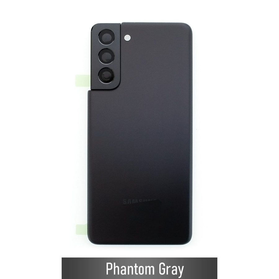 Brown Rear Cover Glass For Samsung Galaxy S21-Phantom Gray