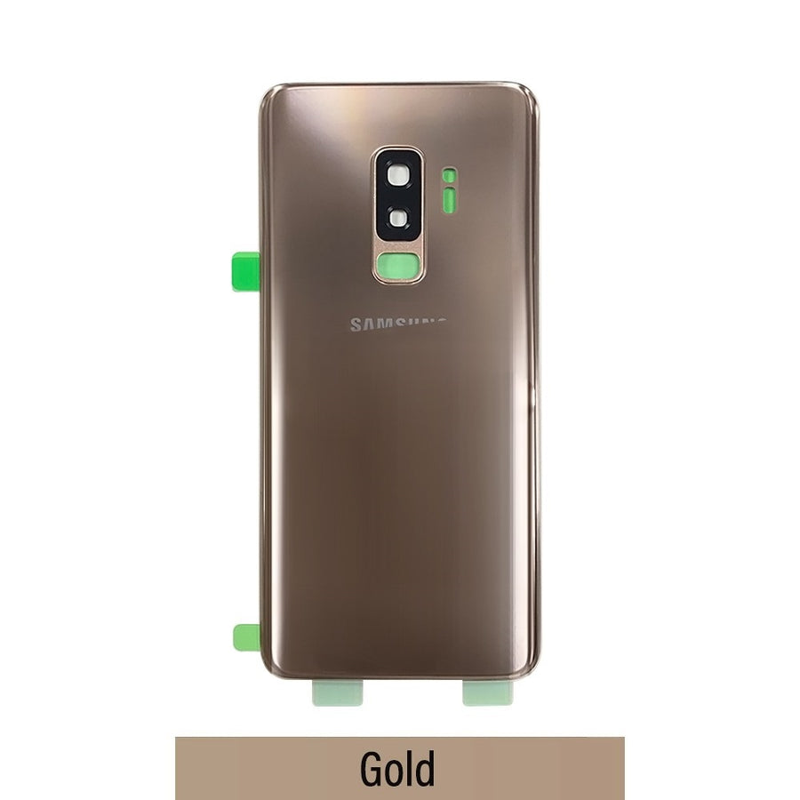 Brown Rear Cover Glass For Samsung Galaxy S9 Plus G965F-Gold