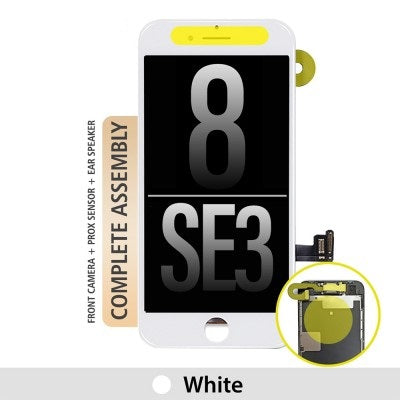 Brown Full Assembly INCELL LCD for iPhone 8 / SE (2022) Screen Replacement-White