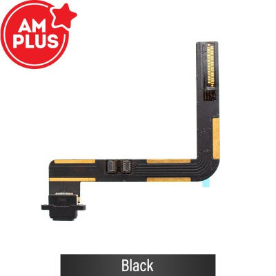 Red Charging Port with Flex Cable for Apple iPad 5 2017 / iPad 6 2018 / Air 1-Black