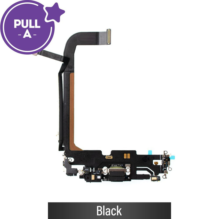 Charging Port for iPhone 13 Pro Max (Purple)-Black