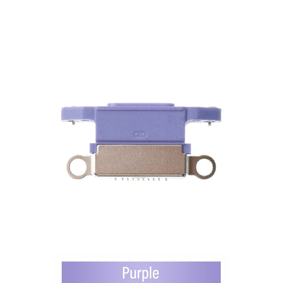 Charging Port Connector for iPhone 12 / 12 Pro-Purple (Purple)