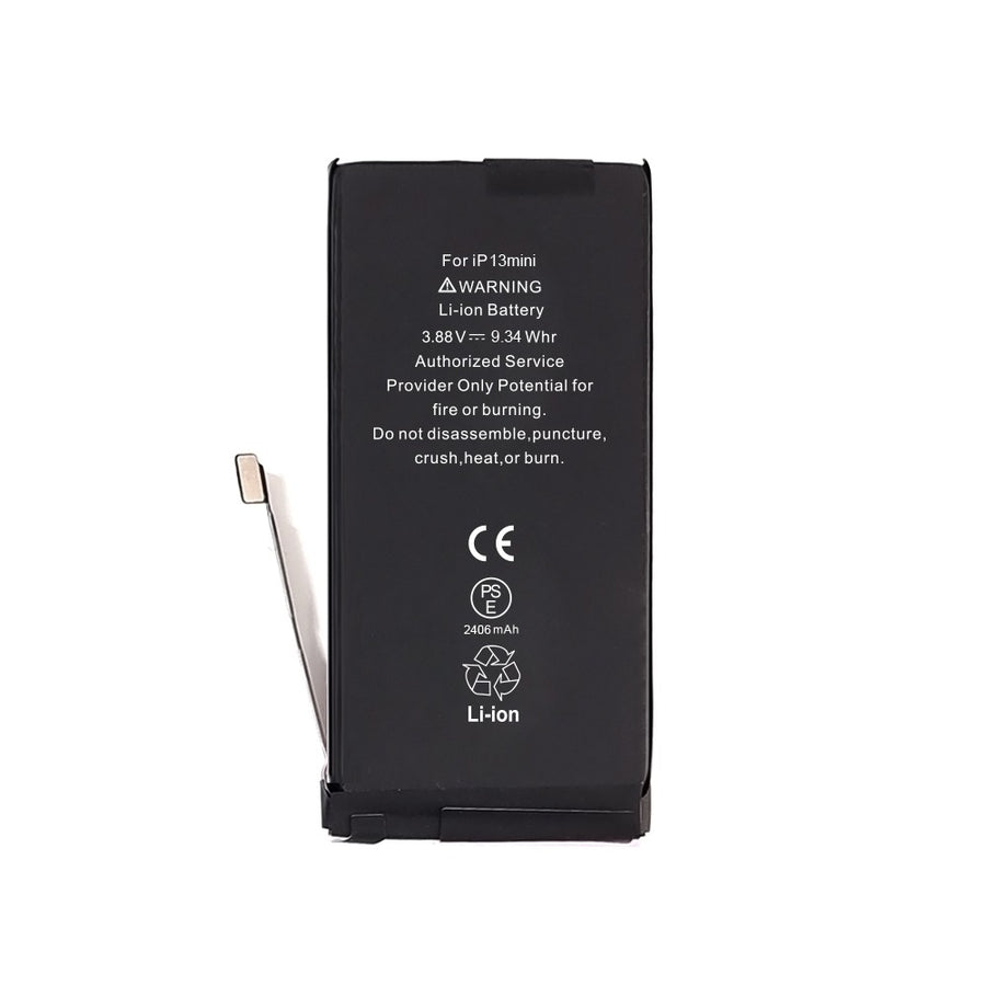 iPhone 13 mini Replacement Battery with Adhesive Strips 2406mAh (Standard Quality+TI Solution)