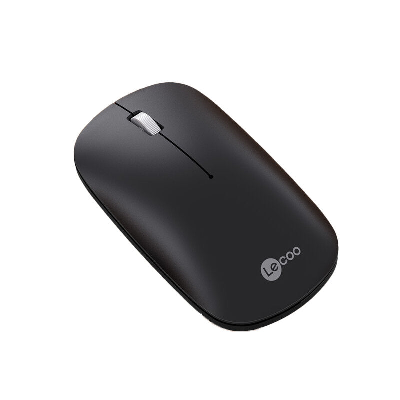 Lenovo Lecoo WS214 2.4G Wireless Mouse 1200DPI Optical Ergonomics Mute Button Mice for Office Business