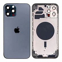 Rear Housing with Small Parts for iPhone 12 Pro (Purple)-Blue