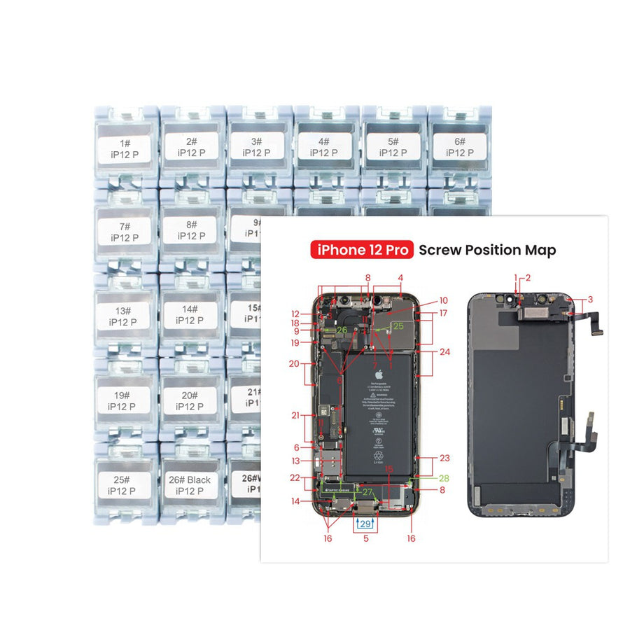 Full Set Screws Replacement Part for iPhone 12 Pro